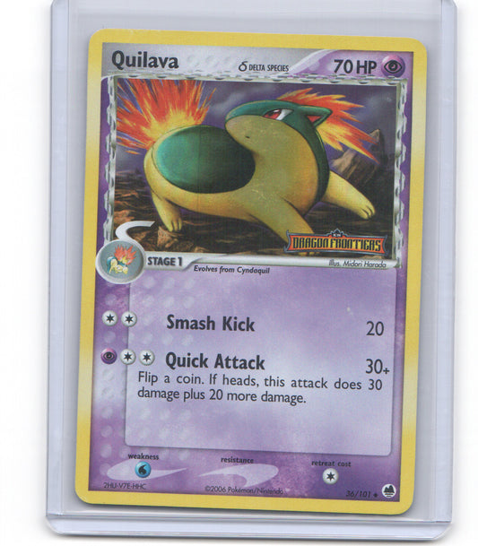 Dragon Frontiers #36/101 Quilava (Delta Species)