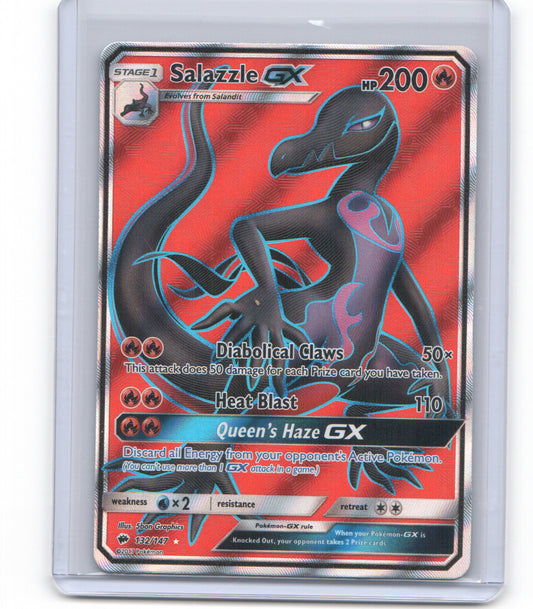 SM - Burning Shadows #132/147 Salazzle GX (Full Art)