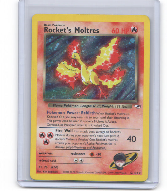 Gym Heroes #012/132 Rocket's Moltres