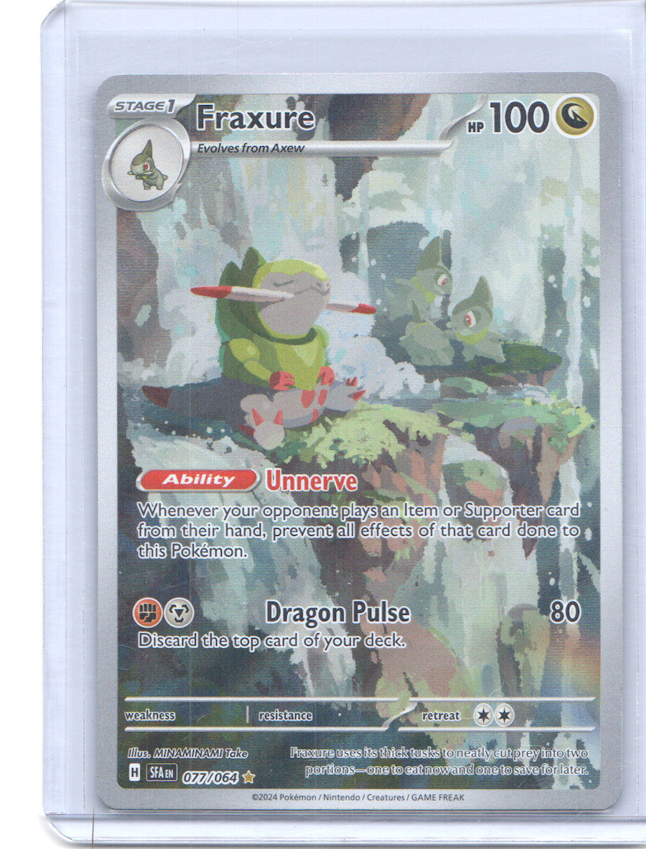 Fraxure Illustration Rare SV: Shrouded Fable 077/064 NM