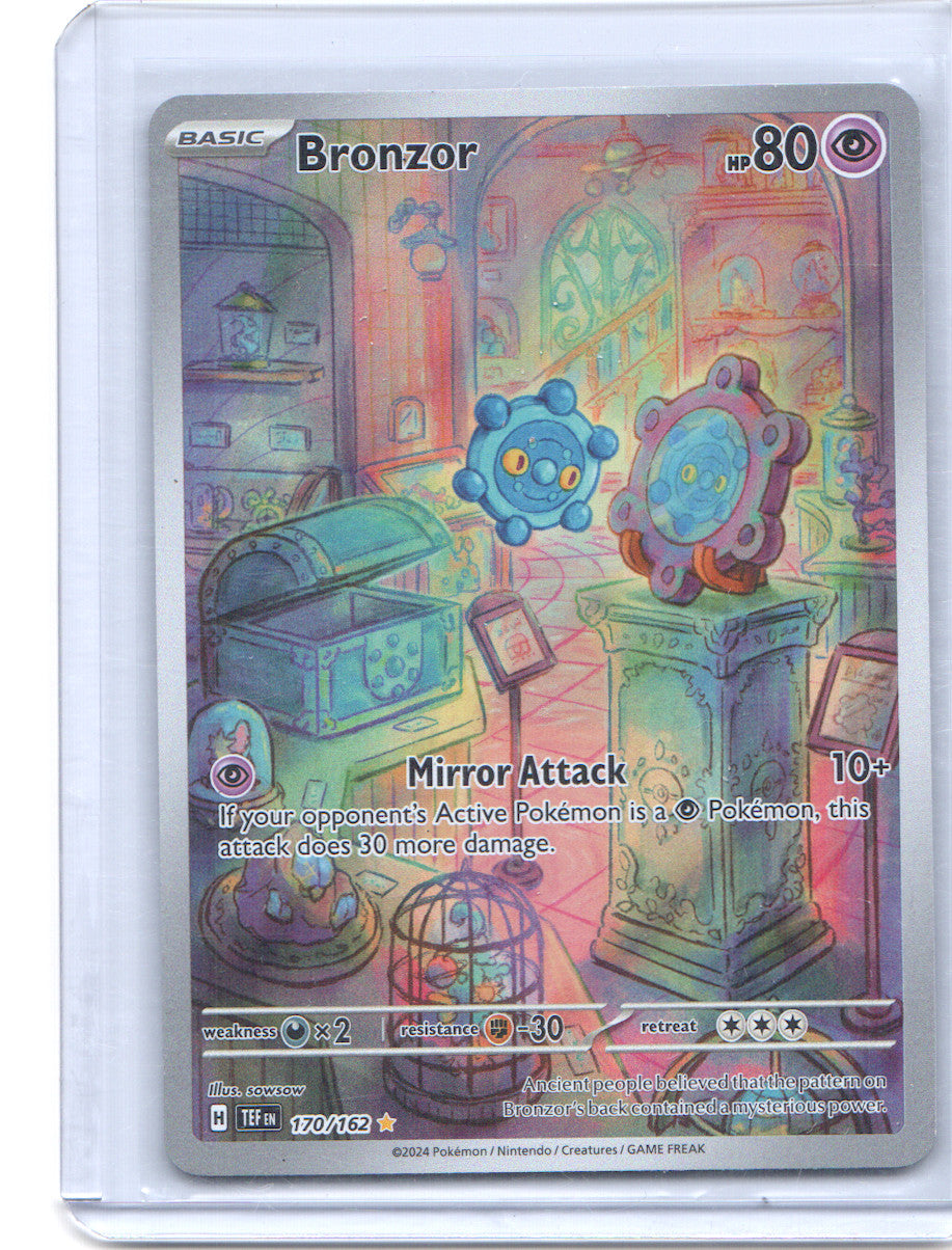 Bronzor Illustration Rare SV05: Temporal Forces 170/162 NM