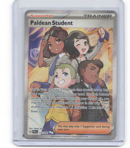 SV: Paldean Fates #231/091 Paldean Student