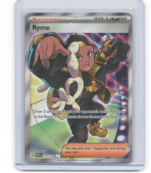 SV03: Obsidian Flames #221/197 Ryme