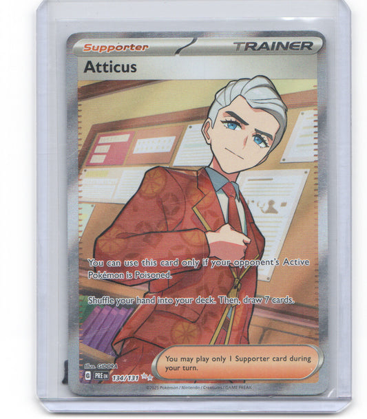 SV: Prismatic Evolutions #134/131 Atticus