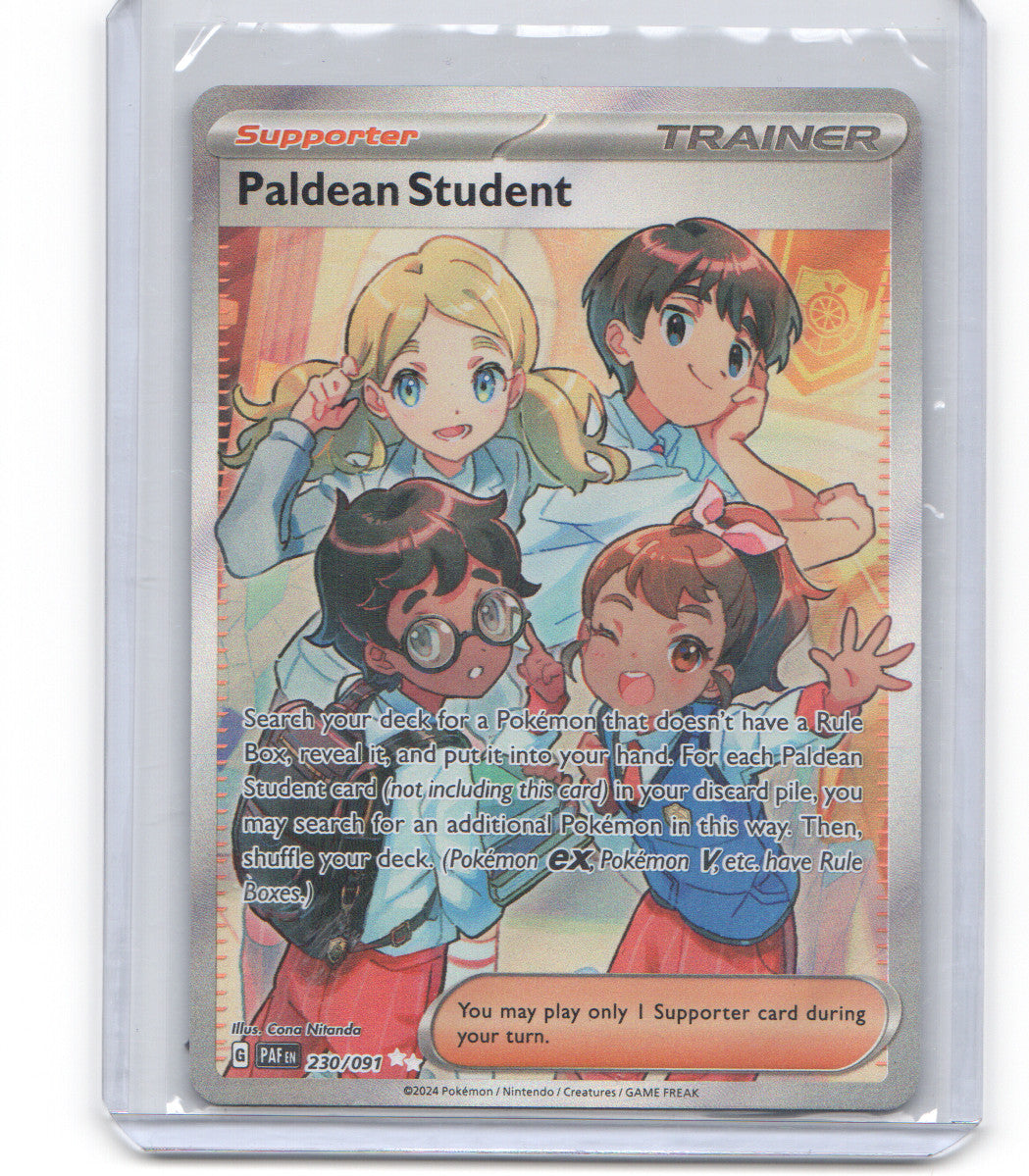 SV: Paldean Fates #230/091 Paldean Student