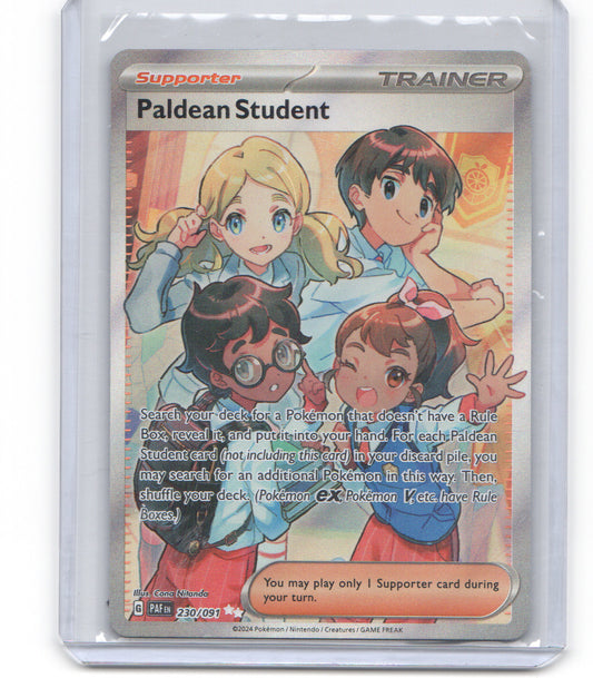 SV: Paldean Fates #230/091 Paldean Student