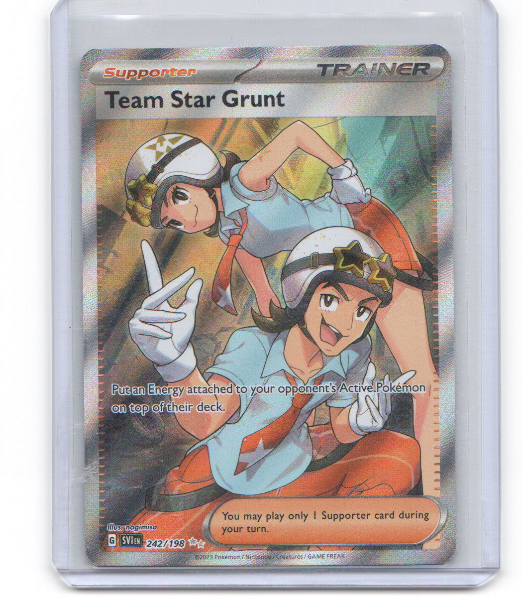 SV01: Scarlet & Violet Base Set #242/198 Team Star Grunt