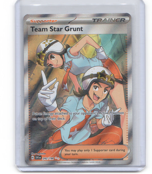 SV01: Scarlet & Violet Base Set #242/198 Team Star Grunt