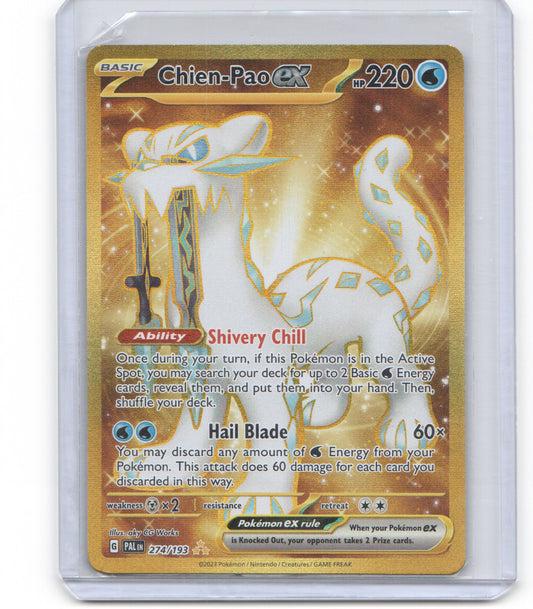 SV02: Paldea Evolved #274/193 Chien-Pao ex