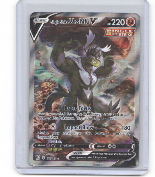 SWSH05: Battle Styles #151/163 Single Strike Urshifu V (Alternate Full Art)
