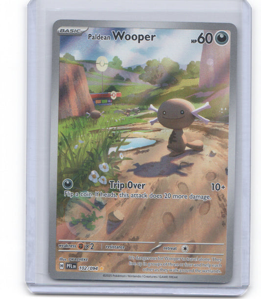 ME02: Phantasmal Flames #102/094 Paldean Wooper