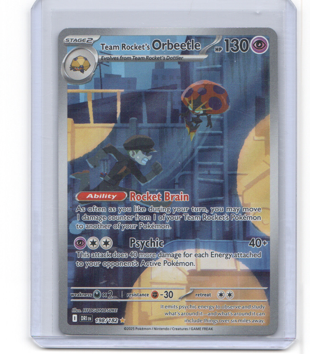 SV10: Destined Rivals #198/182 Team Rocket's Orbeetle