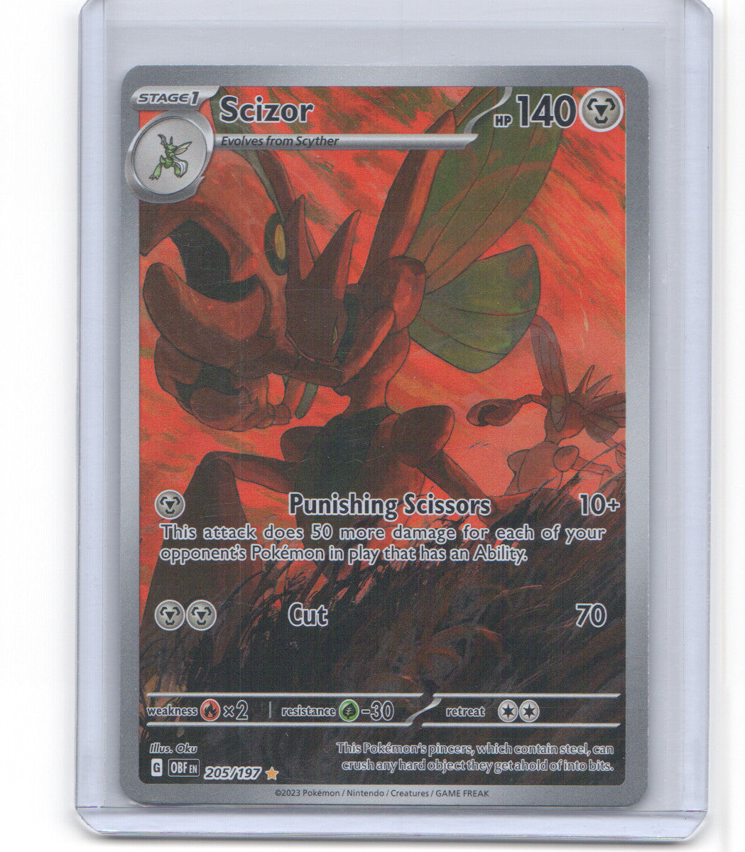 SV03: Obsidian Flames #205/197 Scizor