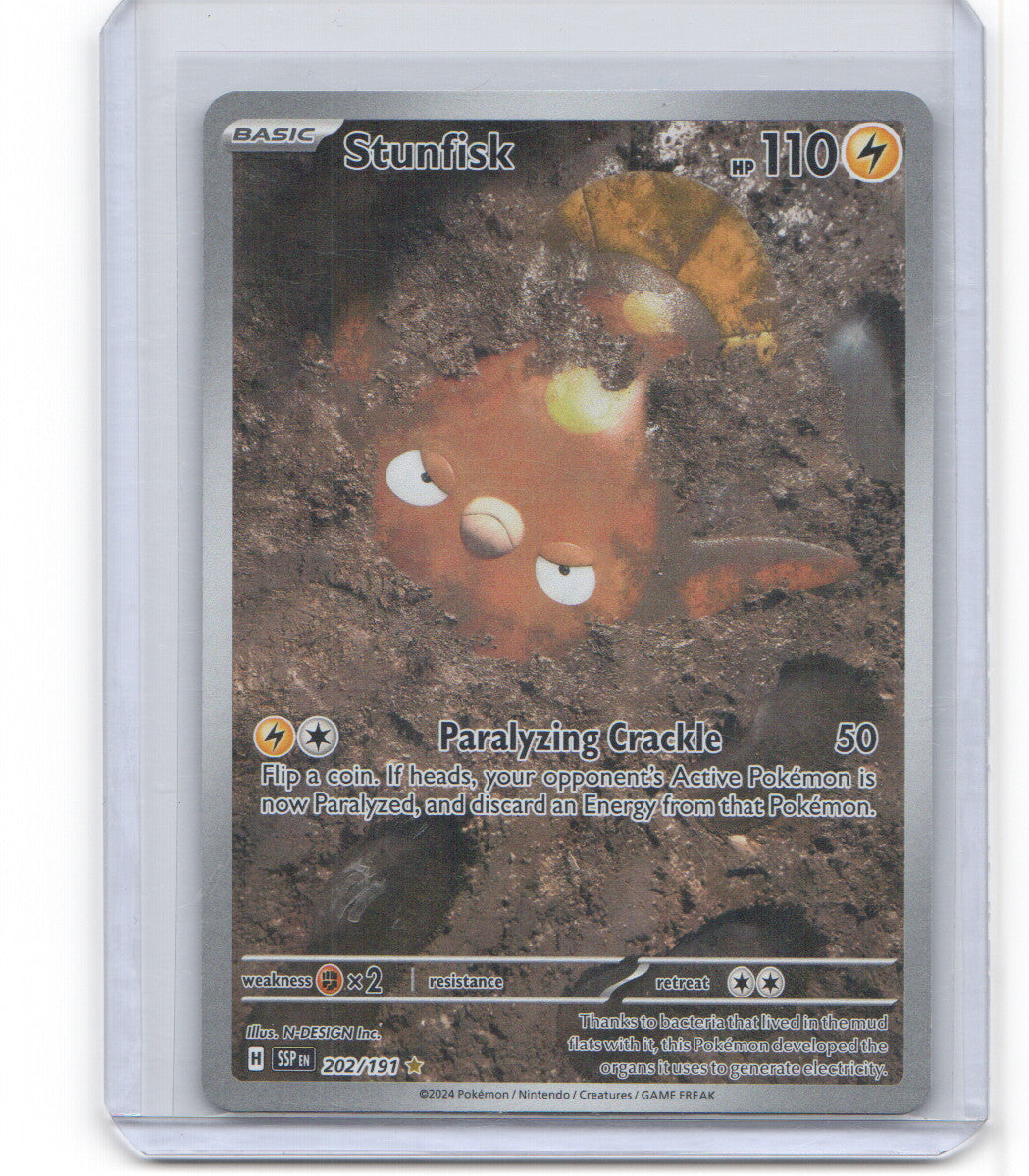 SV08: Surging Sparks #202/191 Stunfisk
