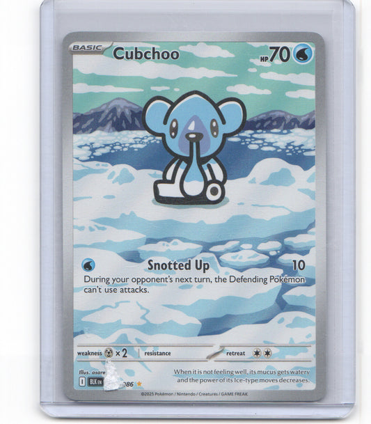 SV: Black Bolt #109/086 Cubchoo