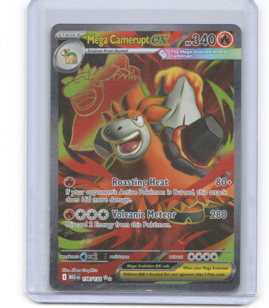 ME01: Mega Evolution #156/132 Mega Camerupt ex