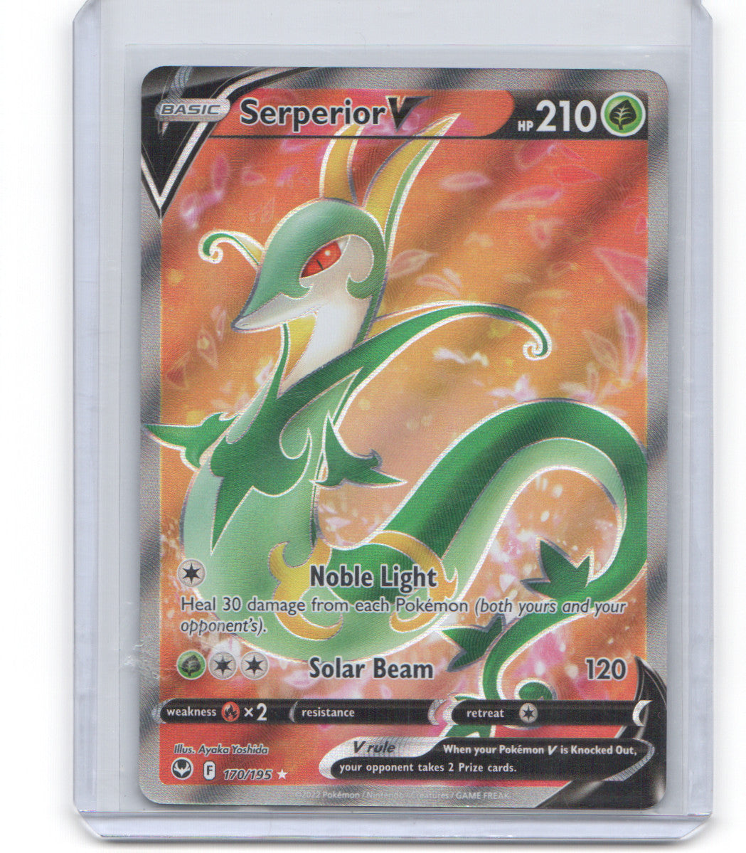 SWSH12: Silver Tempest #170/195 Serperior V (Full Art)