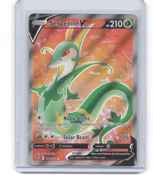SWSH12: Silver Tempest #170/195 Serperior V (Full Art)
