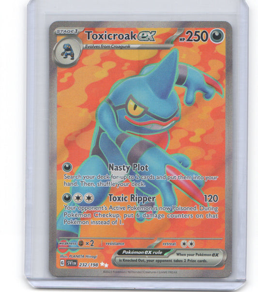 SV01: Scarlet & Violet Base Set #232/198 Toxicroak ex