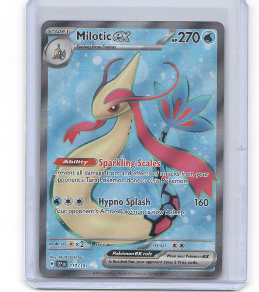 SV08: Surging Sparks #217/191 Milotic ex