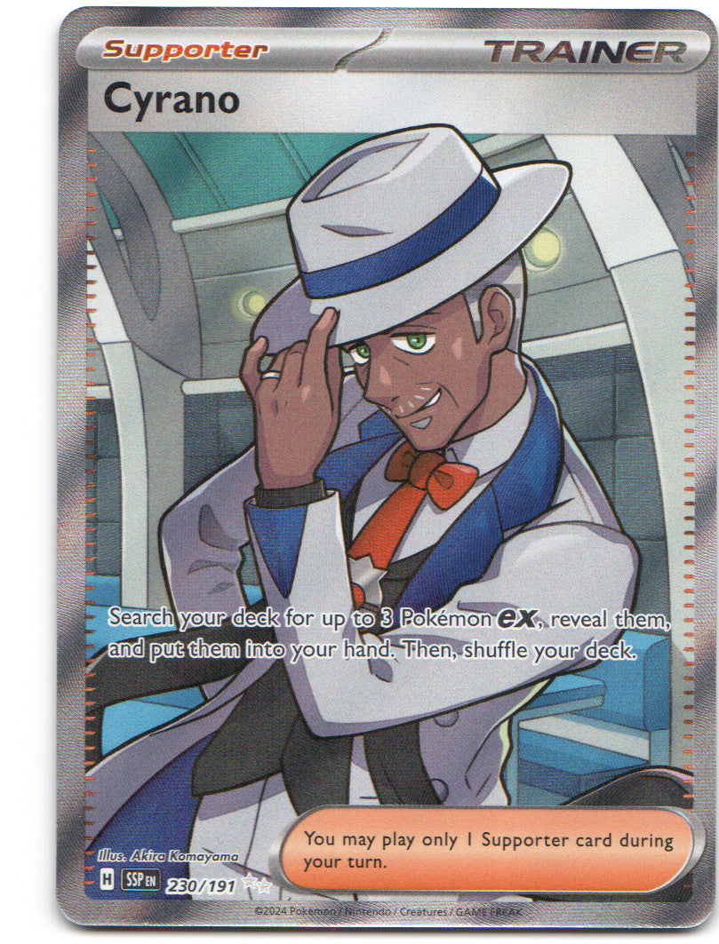 Cyrano Ultra Rare SV08: Surging Sparks 230/191 NM