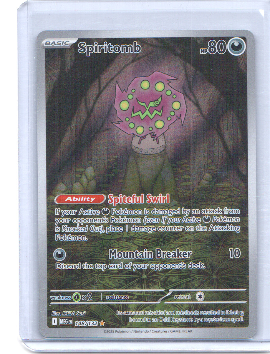 Spiritomb Illustration Rare ME01: Mega Evolution 148/132 NM