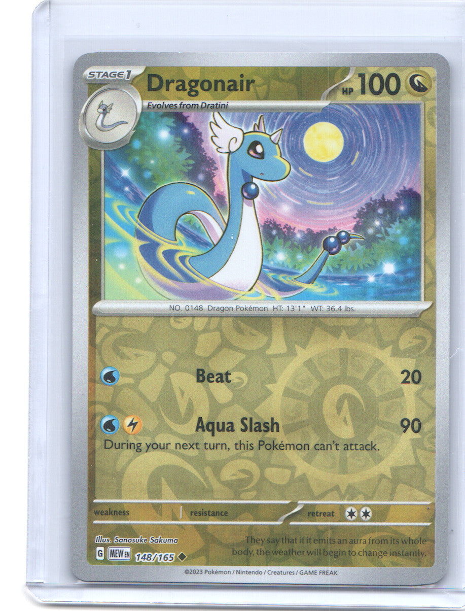 Dragonair Uncommon SV: Scarlet & Violet 151 148/165 NM