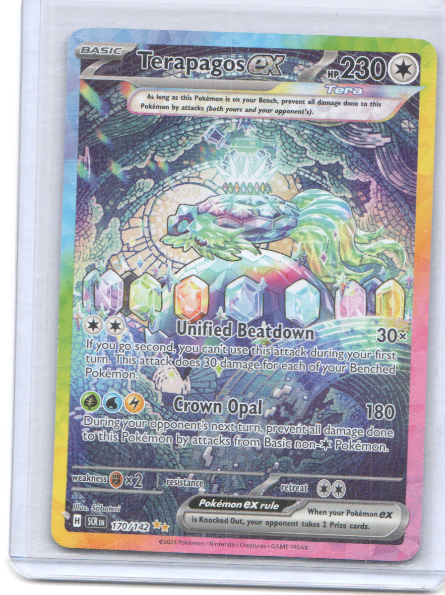 SV07: Stellar Crown #170/142 Terapagos ex