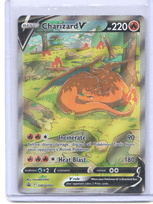 SWSH: Sword & Shield Promo Cards #SWSH260 Charizard V
