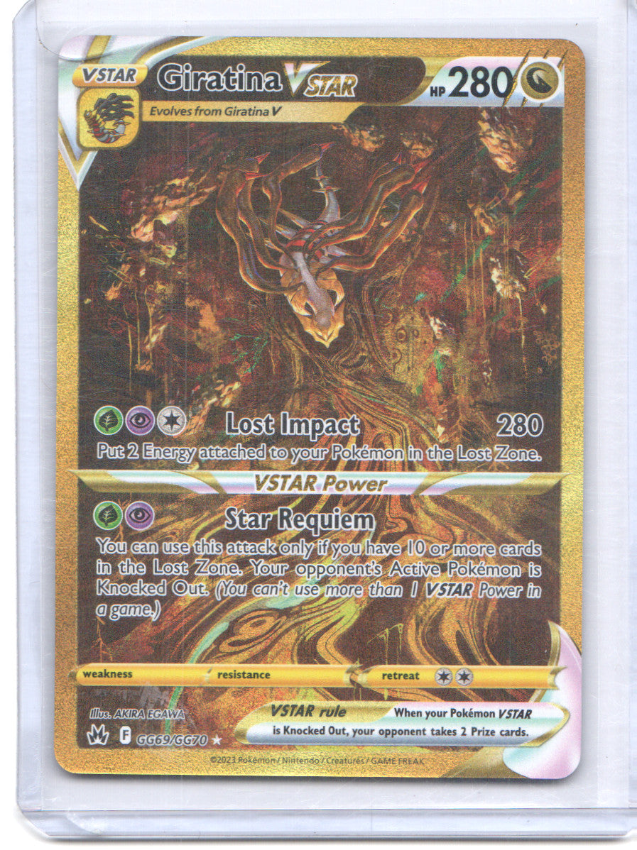 Crown Zenith: Galarian Gallery #GG69/GG70 Giratina VSTAR (Secret)