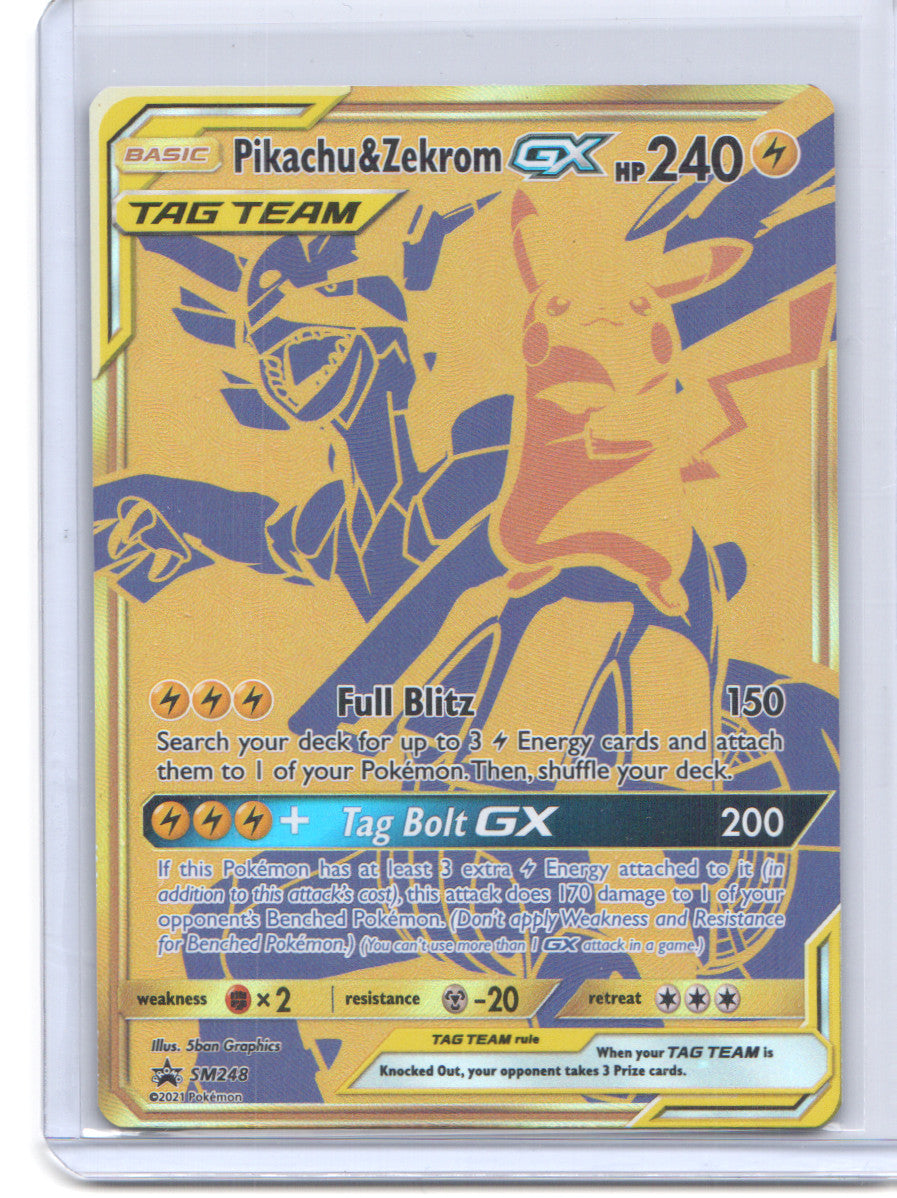 SM Promos #SM248 Pikachu & Zekrom GX