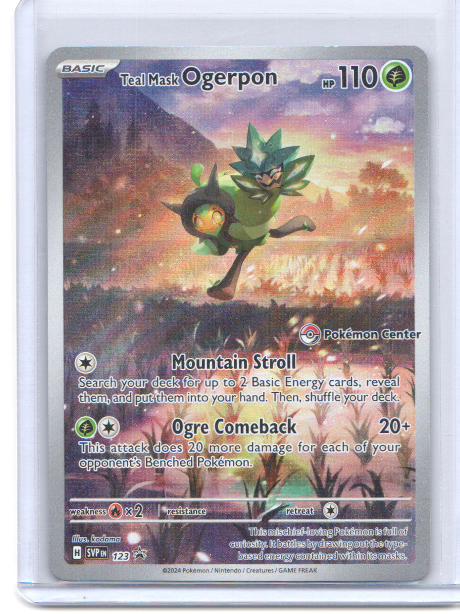 SV: Scarlet & Violet Promo Cards #123 Teal Mask Ogerpon