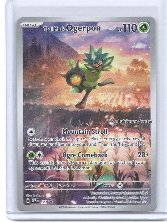 SV: Scarlet & Violet Promo Cards #123 Teal Mask Ogerpon