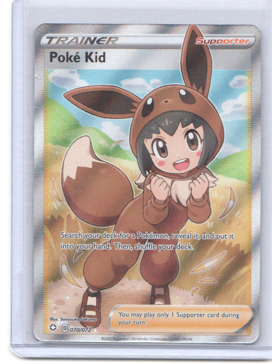 Shining Fates #070/072 Poke Kid (Full Art)