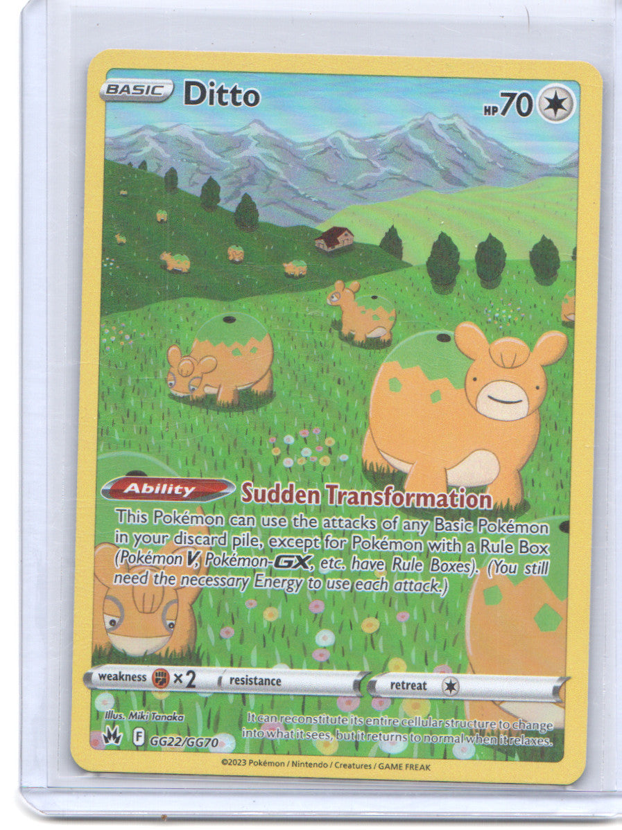 Crown Zenith: Galarian Gallery #GG22/GG70 Ditto