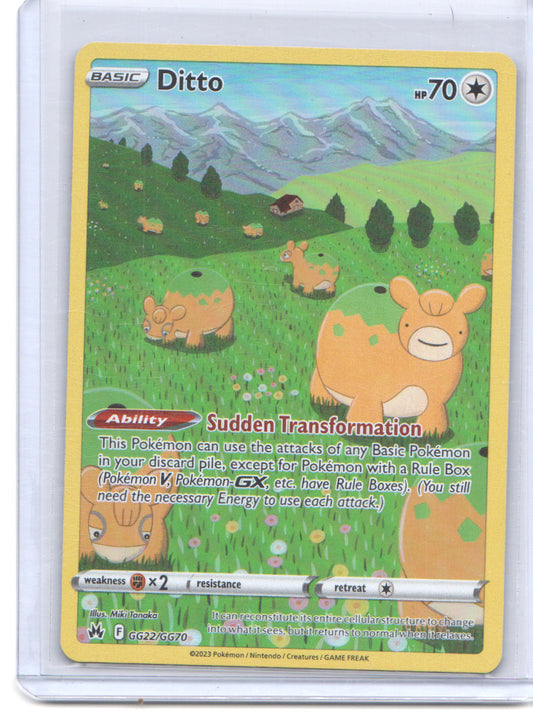 Crown Zenith: Galarian Gallery #GG22/GG70 Ditto