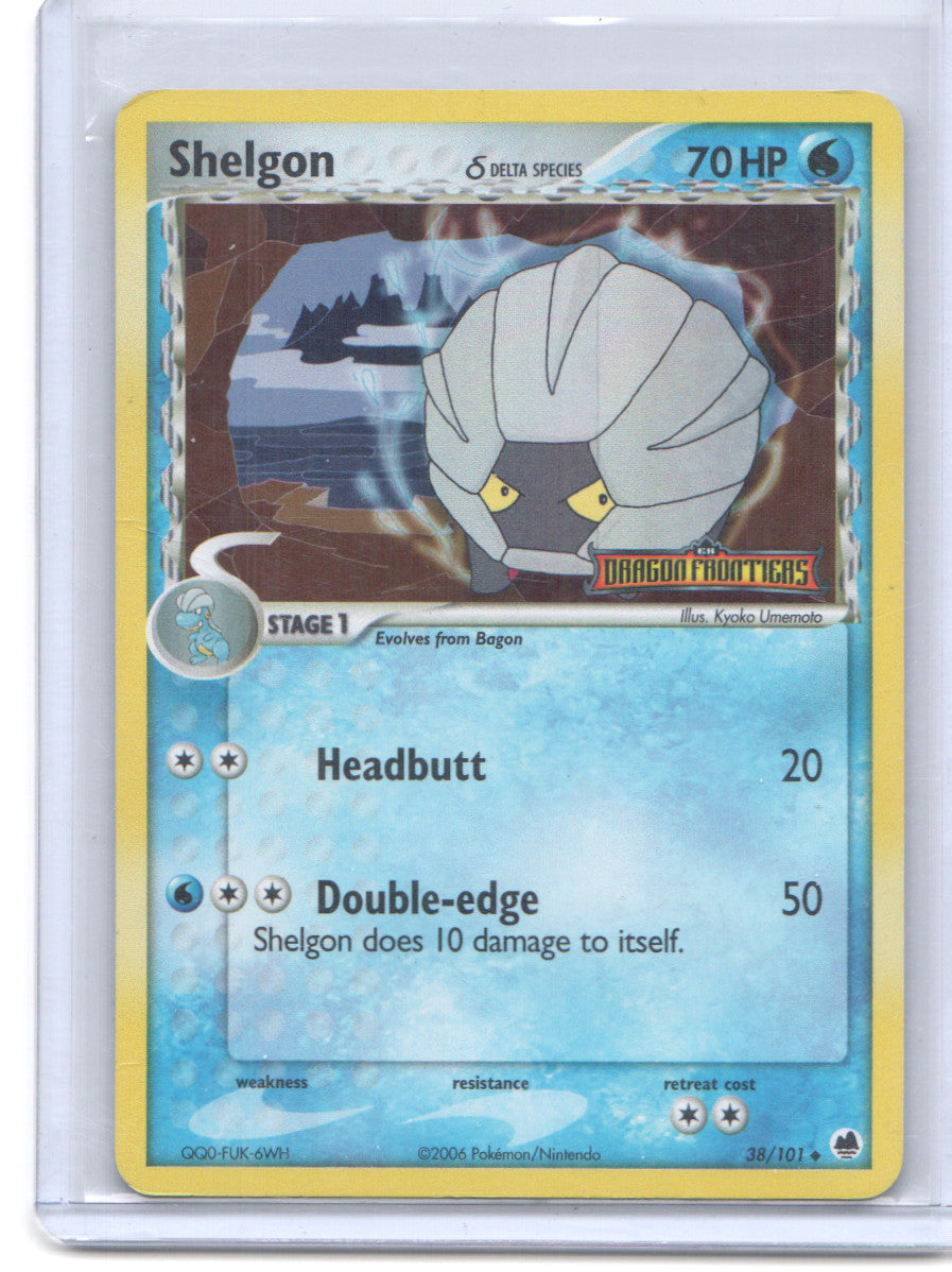 Dragon Frontiers #38/101 Shelgon (Delta Species)
