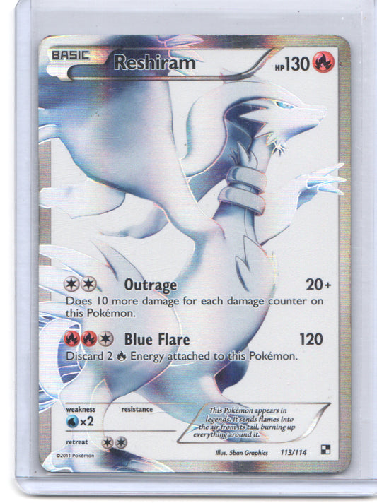 Black and White #113/114 Reshiram (113 Full Art)