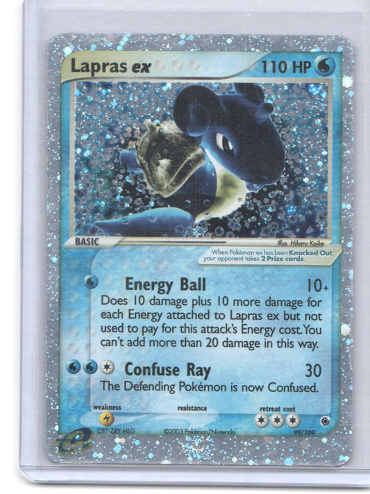 Ruby and Sapphire #99/109 Lapras ex