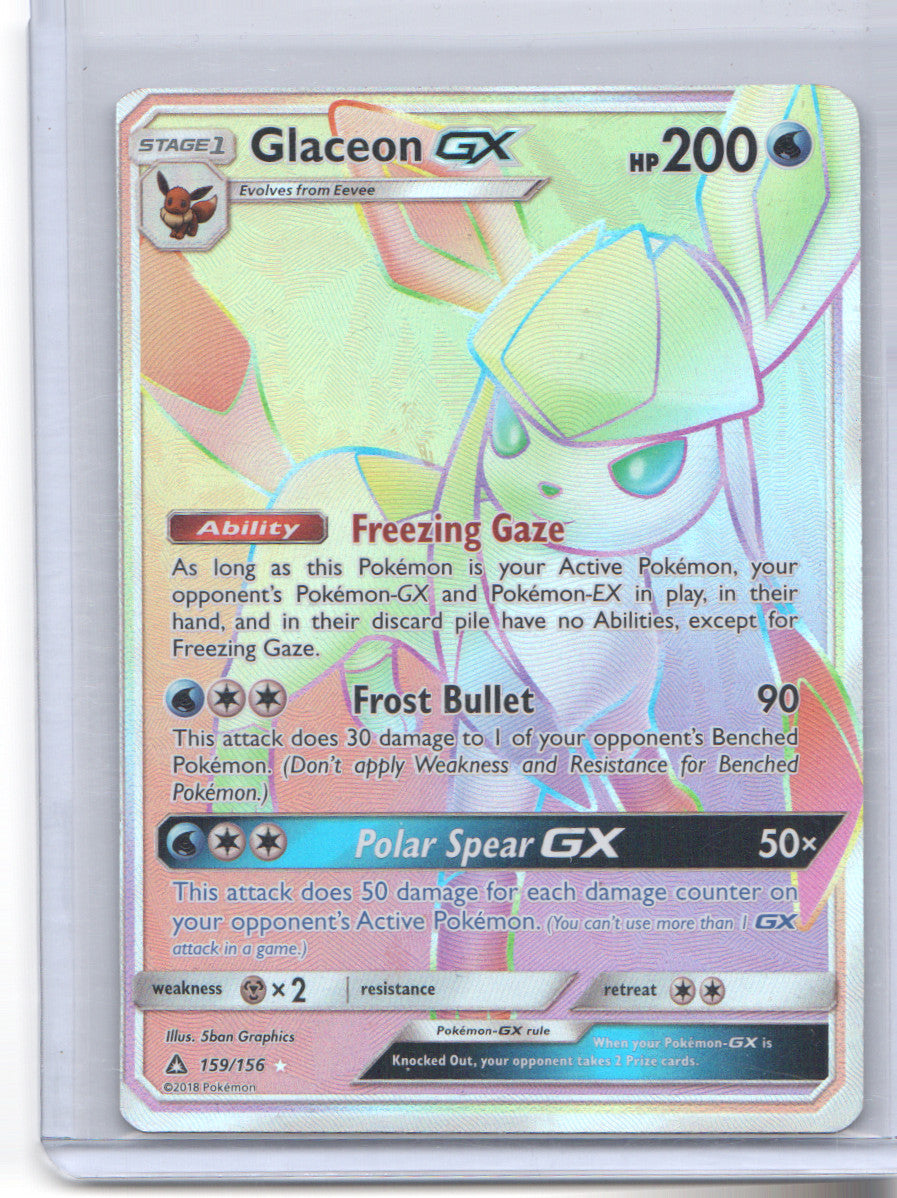 SM - Ultra Prism #159/156 Glaceon GX (Secret Rare)