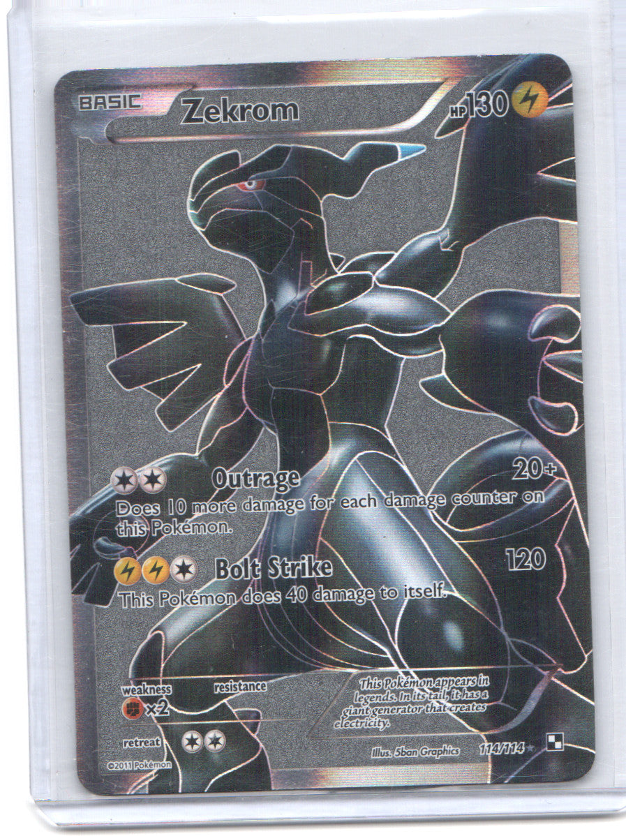 Black and White #114/114 Zekrom (114 Full Art)