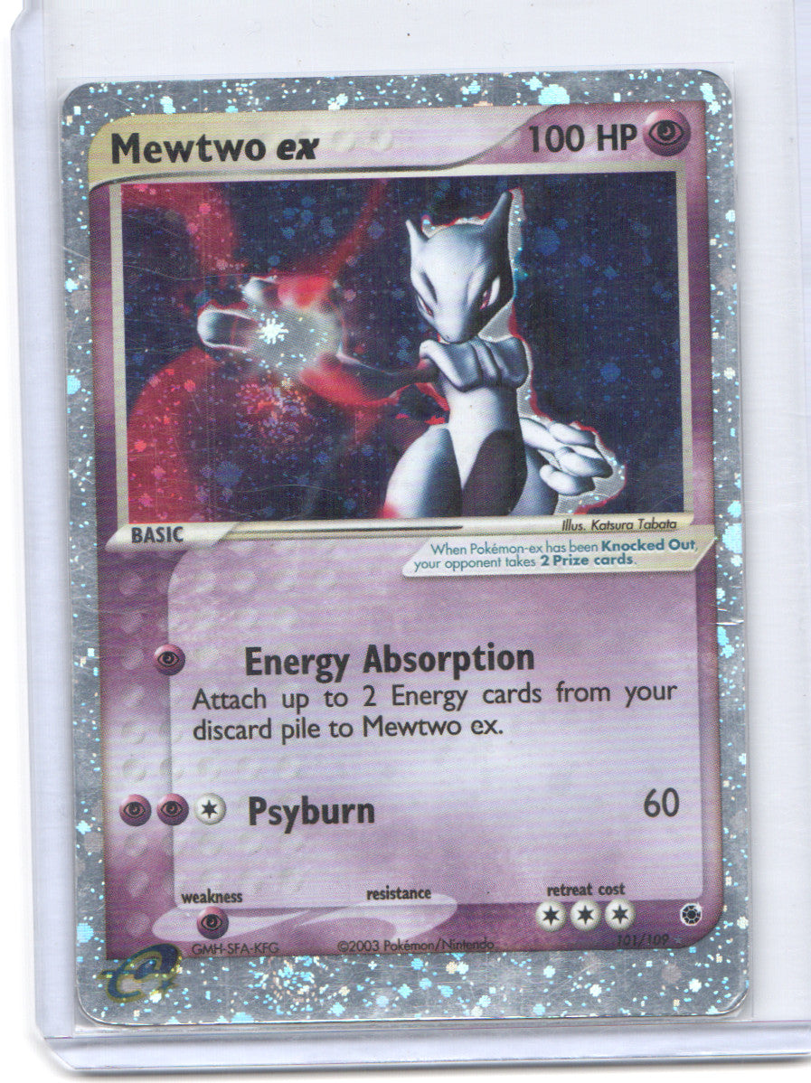 Ruby and Sapphire #101/109 Mewtwo ex