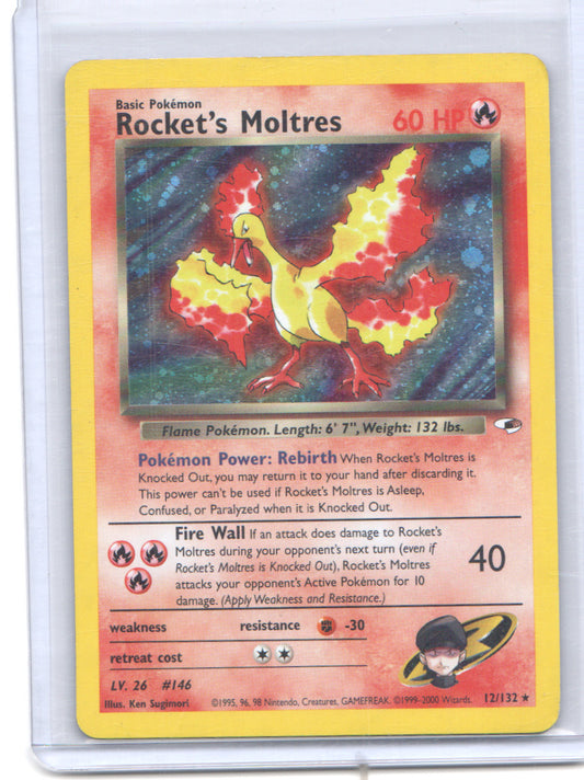 Gym Heroes #012/132 Rocket's Moltres