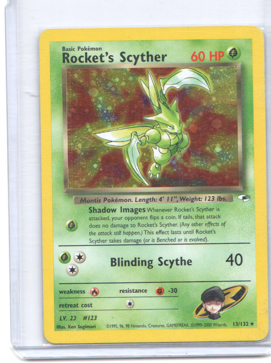 Gym Heroes #013/132 Rocket's Scyther