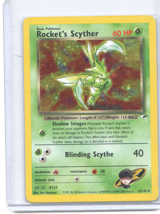 Gym Heroes #013/132 Rocket's Scyther