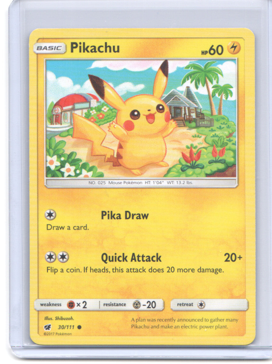 SM - Crimson Invasion #30/111 Pikachu