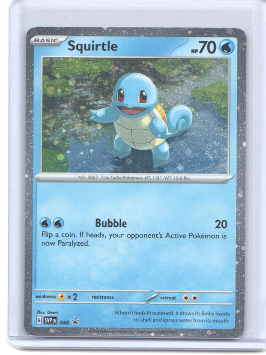 SV: Scarlet & Violet Promo Cards #048 Squirtle