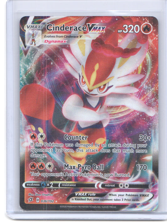 SWSH02: Rebel Clash #036/192 Cinderace VMAX