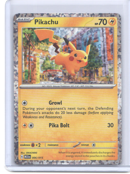 McDonald's Promos 2023 #006/015 Pikachu