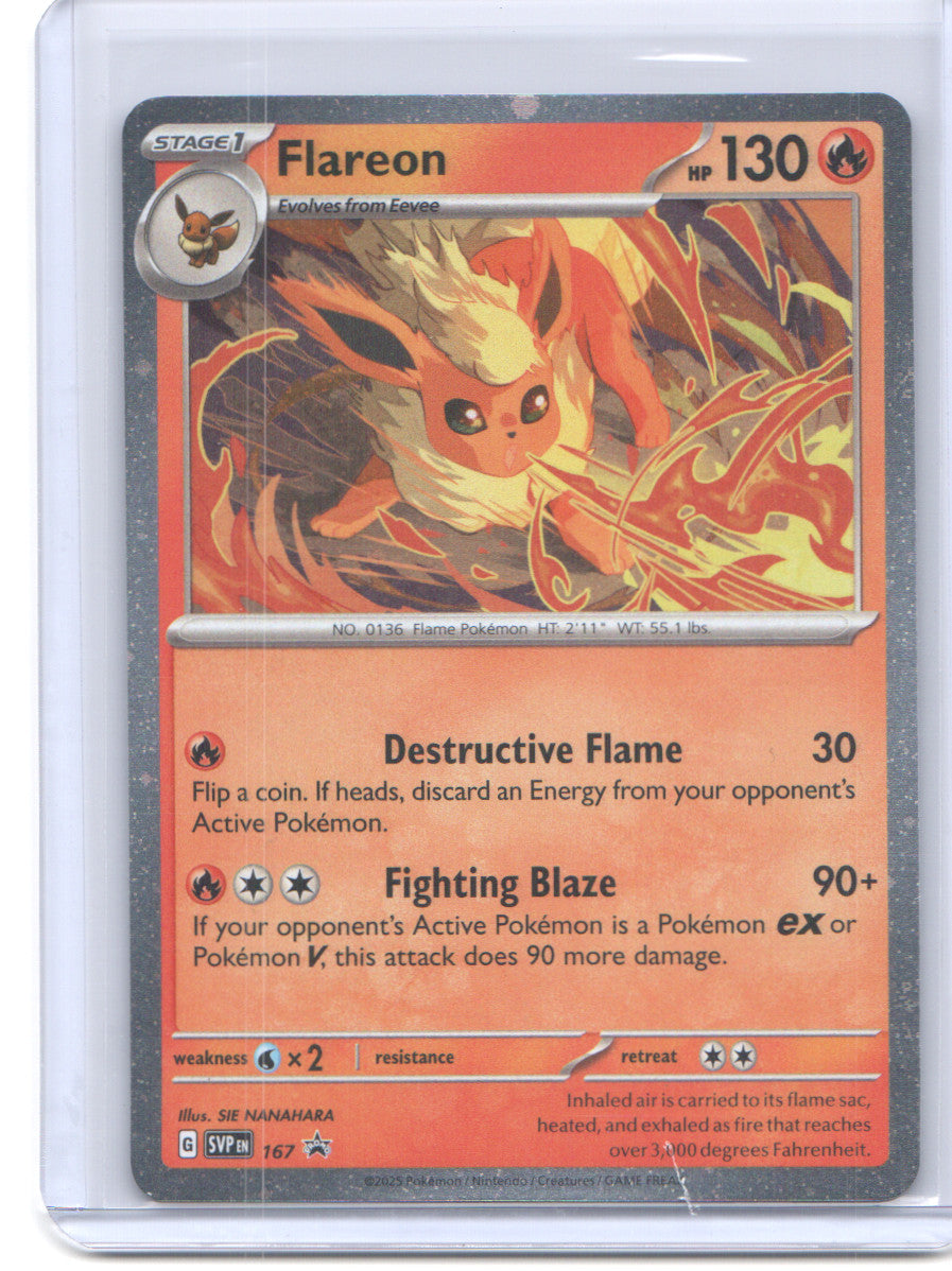 SV: Scarlet & Violet Promo Cards #167 Flareon
